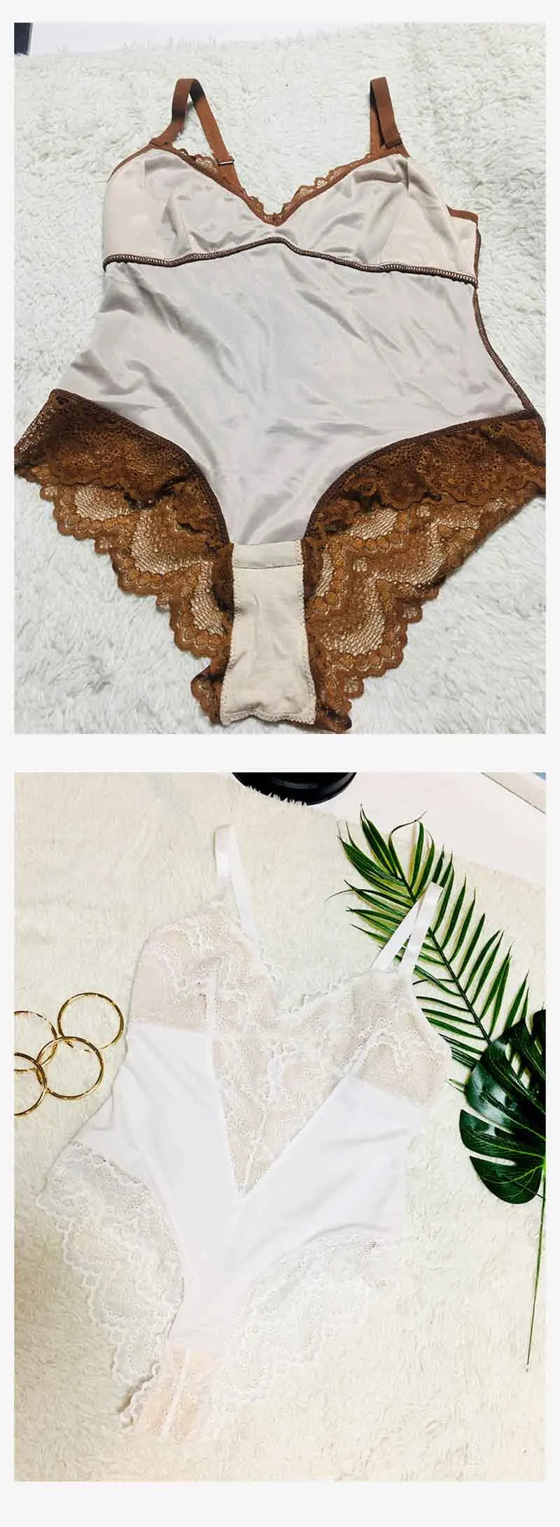 Women's Shapewear Body Shaper Sexy Lace V Neck Bodysuits OpenBody Suit Sexy Jumpsuit Underwear Lingerie