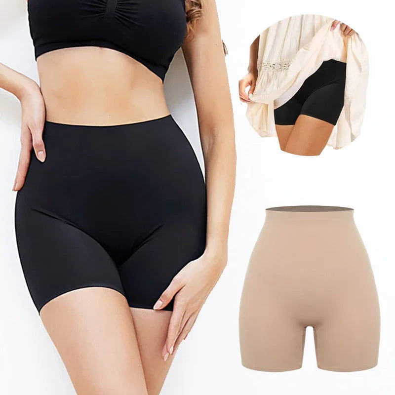 Women's High Waisted Shapewear Shorts Smooth New Shaping Boyshorts Panties Tummy Control Underwear Slimming Shapers Short