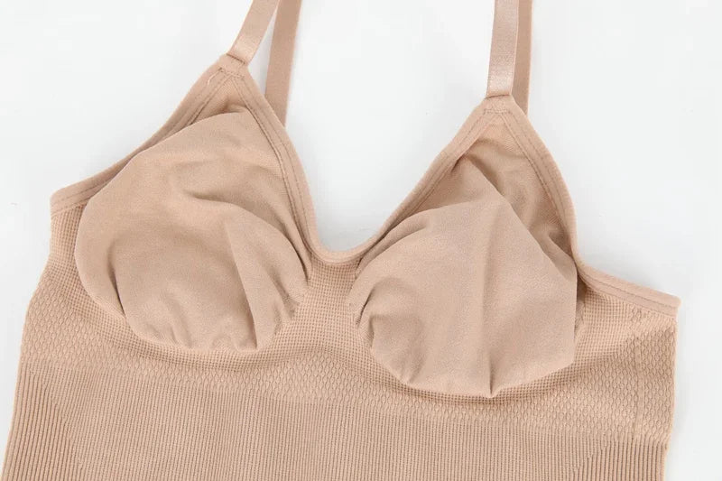 New Bodysuit Shapewear Women Tank Top Tummy Control Full Body Shaper Anti Chafing Shorts Slimming Waist Trainer Butt Lifter