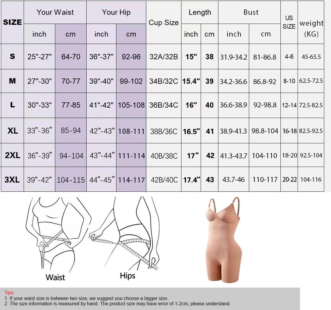 Women Bodysuit Shapewear Full Body Shaper Tummy Control Slimming Sheath Butt Lifter Push Up Thigh Slimmer Abdomen Shapers Corset