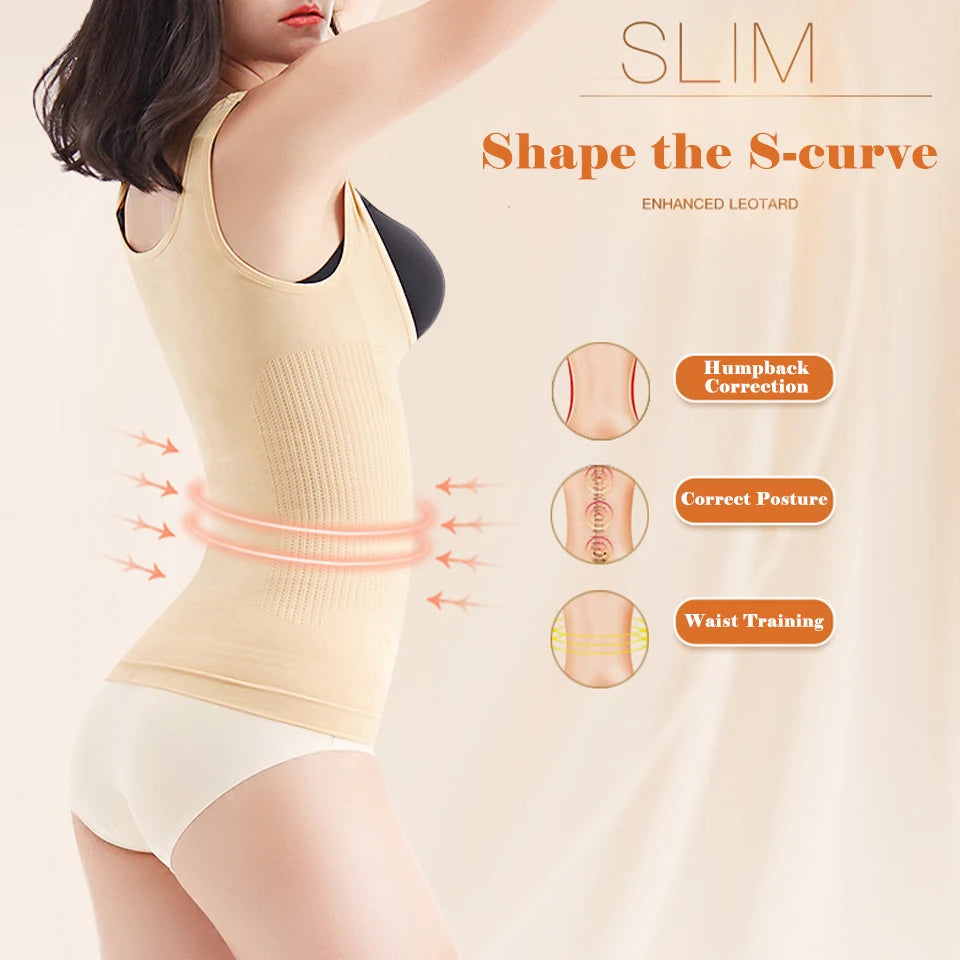 Body Shapers Women'S Underwear Modeling Strap Loses Belly Corset For Slimming Top Armpit Waist Trainer Tummy Control Shapewear