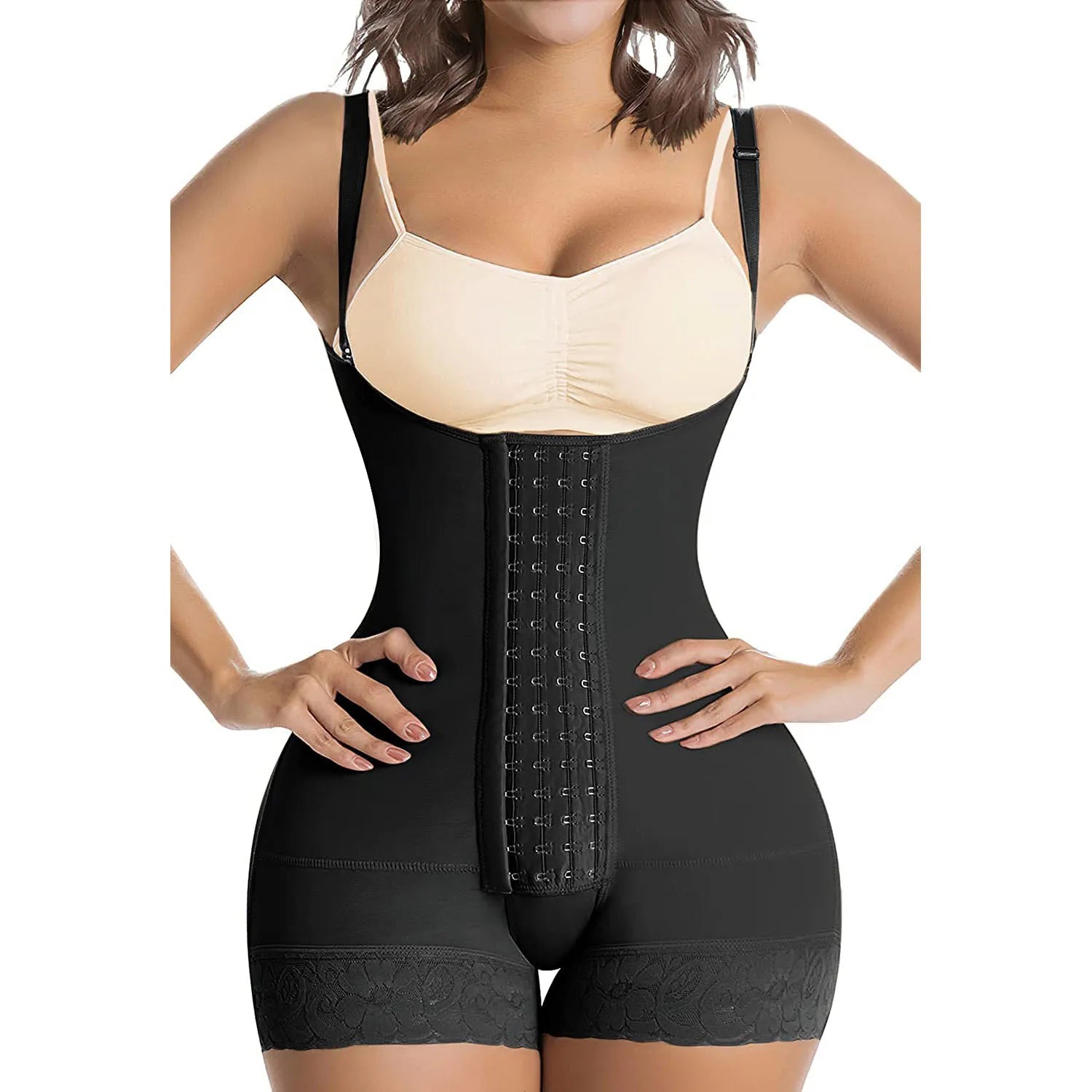 Women Slimming Postpartum Girdles Push Up Tummy Control Body Shaperwear Butt Lifter Bodysuits Full Body Shaper