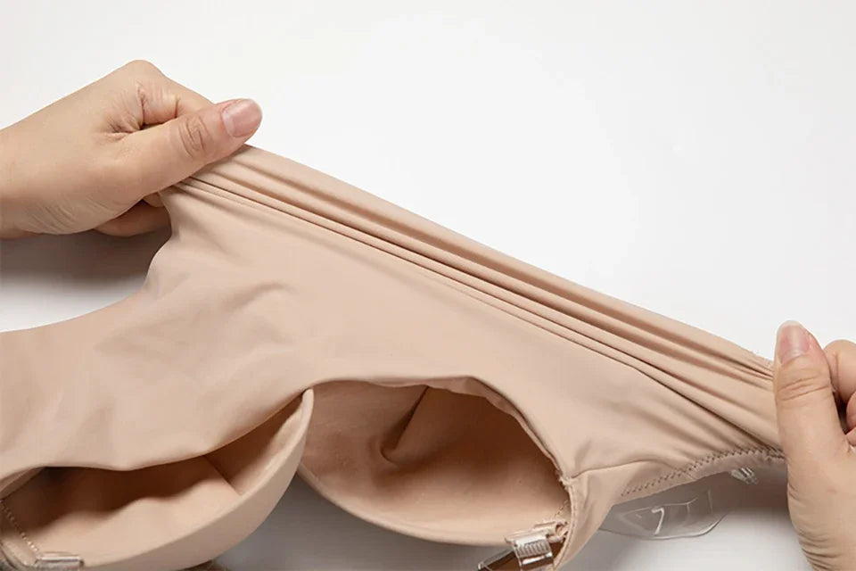 Women Full Body Shaper Bra Backless Bodysuit Thong Invisible Shapers Tummy Control Shapewear Girdles Sheath Slimming Underwear