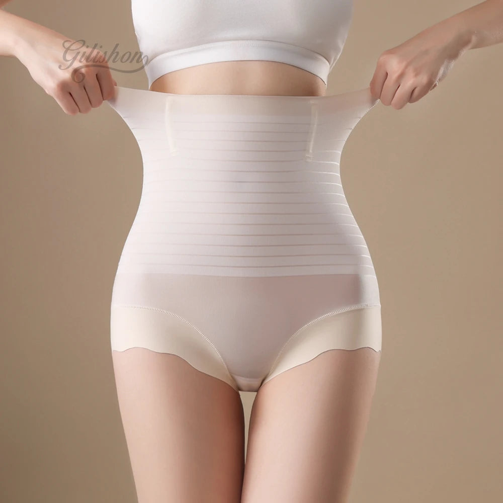 Slimming Shorts Women Body Shaper High Waist Flat Belly Sheathing Panties Hip Lift Shaping Underwear Tummy Control Shapewear