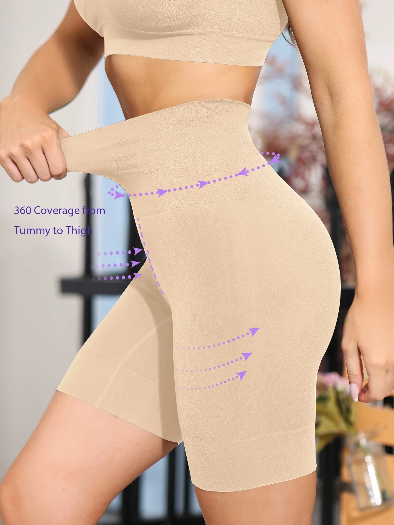 Shapewear for Women High Waist Trainer Panties Tummy Control Hip Butt Lifter Shorts Slimming Sheath Ladies Mid Thigh Body Shaper