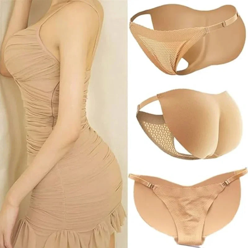 Sexy Fake Ass Body Shapers Women Underwear Butt Lifte Plus Size Padded Panties Buttocks Enhancer Hip Pads Shapewear Winter Faja